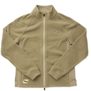 Tracksmith Franklin Fleece Winter Running Jacket Size Medium Color Taupe